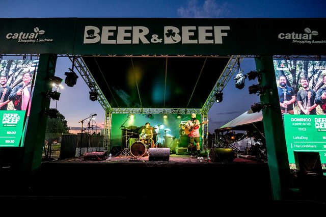 Palco do Beer & Beef St. Patrick